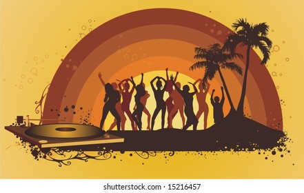 Party vector illustration