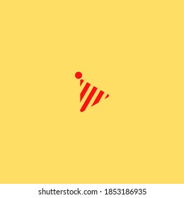 party video simple vector illustration