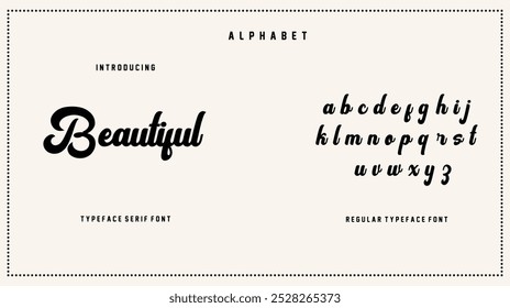 Party Vintage Font Collection. Classic and Timeless Typography for Elegant Logos, Branding and Creative Projects