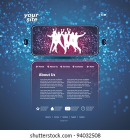 Party Website template