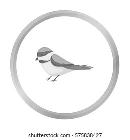 Parus icon in monochrome style isolated on white background. Park symbol stock vector illustration.