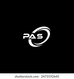 PAS CREATIVE LETTER LOGO DESIGN 