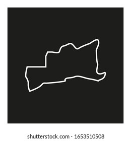 Carte de la région de Pasco au Pérou