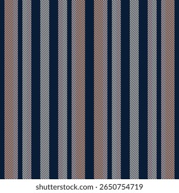 Pasic vector background pattern, bed fabric textile texture. Mogue vertical lines seamless stripe in dark and light colors palette.