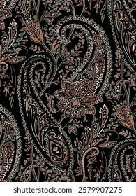 pasley textile pattern design texture,pasley textile pattern design, Magical Traditional Paisleys Seamless Pattern for wallpaper design or fabric textile printing.