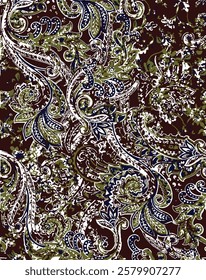 pasley textile pattern design texture,pasley textile pattern design, Magical Traditional Paisleys Seamless Pattern for wallpaper design or fabric textile printing.