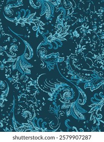 pasley textile pattern design texture,pasley textile pattern design, Magical Traditional Paisleys Seamless Pattern for wallpaper design or fabric textile printing.