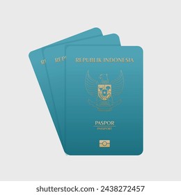 Pasport Book fo Republic Indonesian