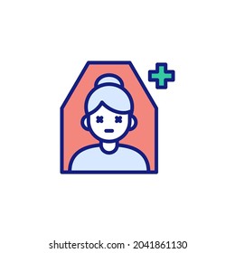 Pass Away icon in vector. Logotype