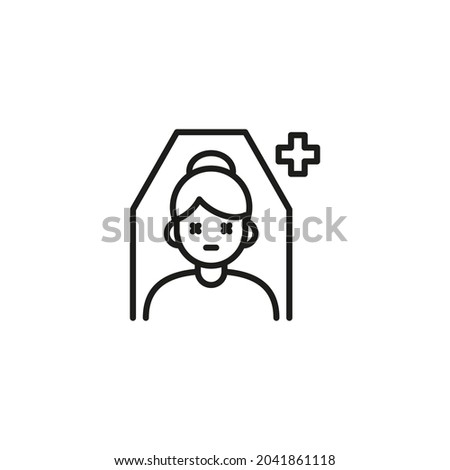 Pass Away icon in vector. Logotype