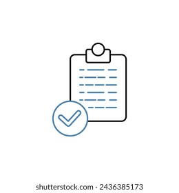 pass concept line icon. Simple element illustration. pass concept outline symbol design.