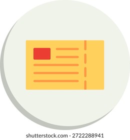 Ícone de Estilo Passar Círculo Plano