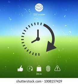 Passage of time icon