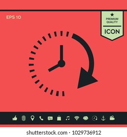 Passage of time icon