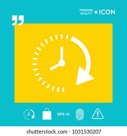 Passage of time icon