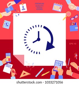 Passage of time icon