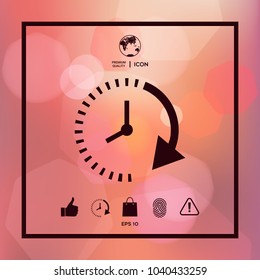 Passage of time icon