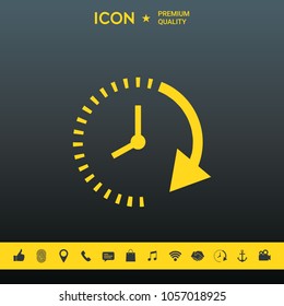 Passage of time icon