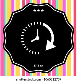Passage of time icon
