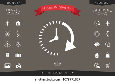 Passage of time icon