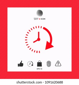 Passage of time icon