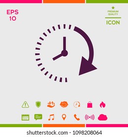 Passage of time icon