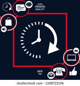 Passage of time icon