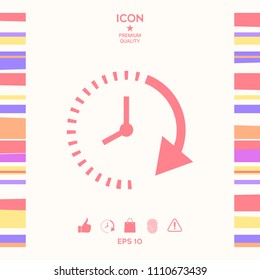 Passage of time icon