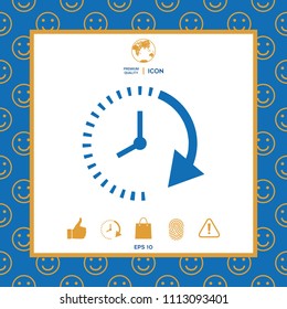 Passage of time icon