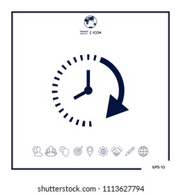 Passage of time icon