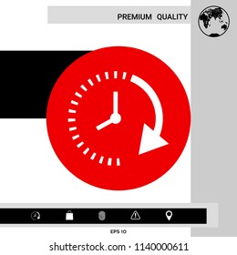 Passage of time icon