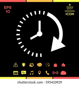 Passage of time icon