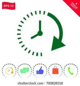 Passage of time icon