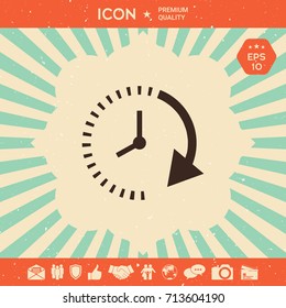 Passage of time icon