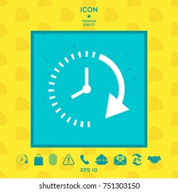 Passage of time icon