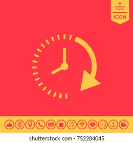 Passage of time icon