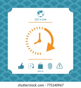 Passage of time icon