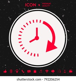 Passage of time icon