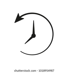 Passage of time icon. eps 10