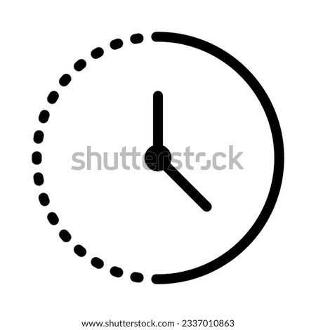 Passage of time icon. Symbol for website design, logo, app, UI. Vector illustration, EPS10