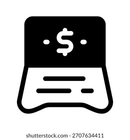 Ilustración de diseño de símbolo de Vector de icono de Passbook