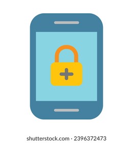 Passcode Vector Flat Icon For Personal And Commercial Use.
