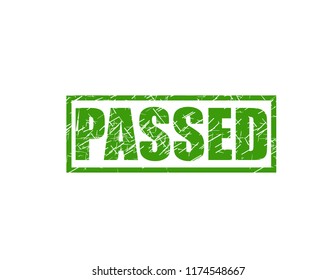 Passed Green Stamp