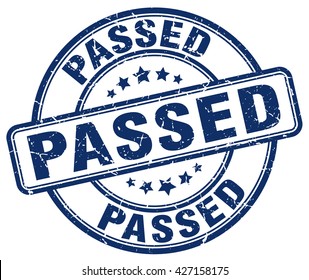 Passed. Stamp