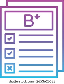 Passed vector icon. Can be used for printing, mobile and web applications.