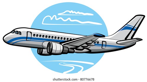passenger airplane