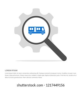 Passenger bus icon - Free vector icon