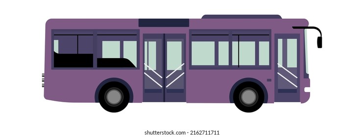 Passenger bus Public Transport. Vector illustration