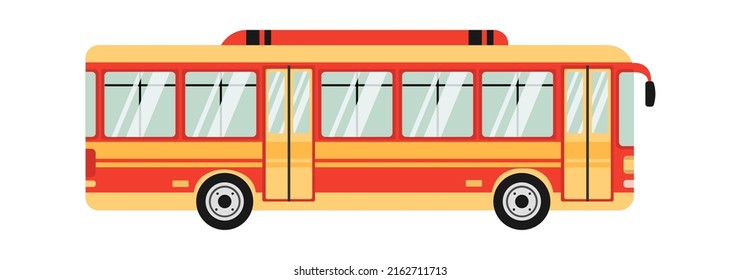 Passenger bus Public Transport. Vector illustration