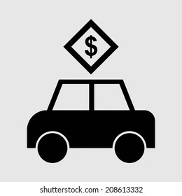 passenger car icon